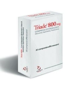 Triade 800 mg integratore - supporto benessere